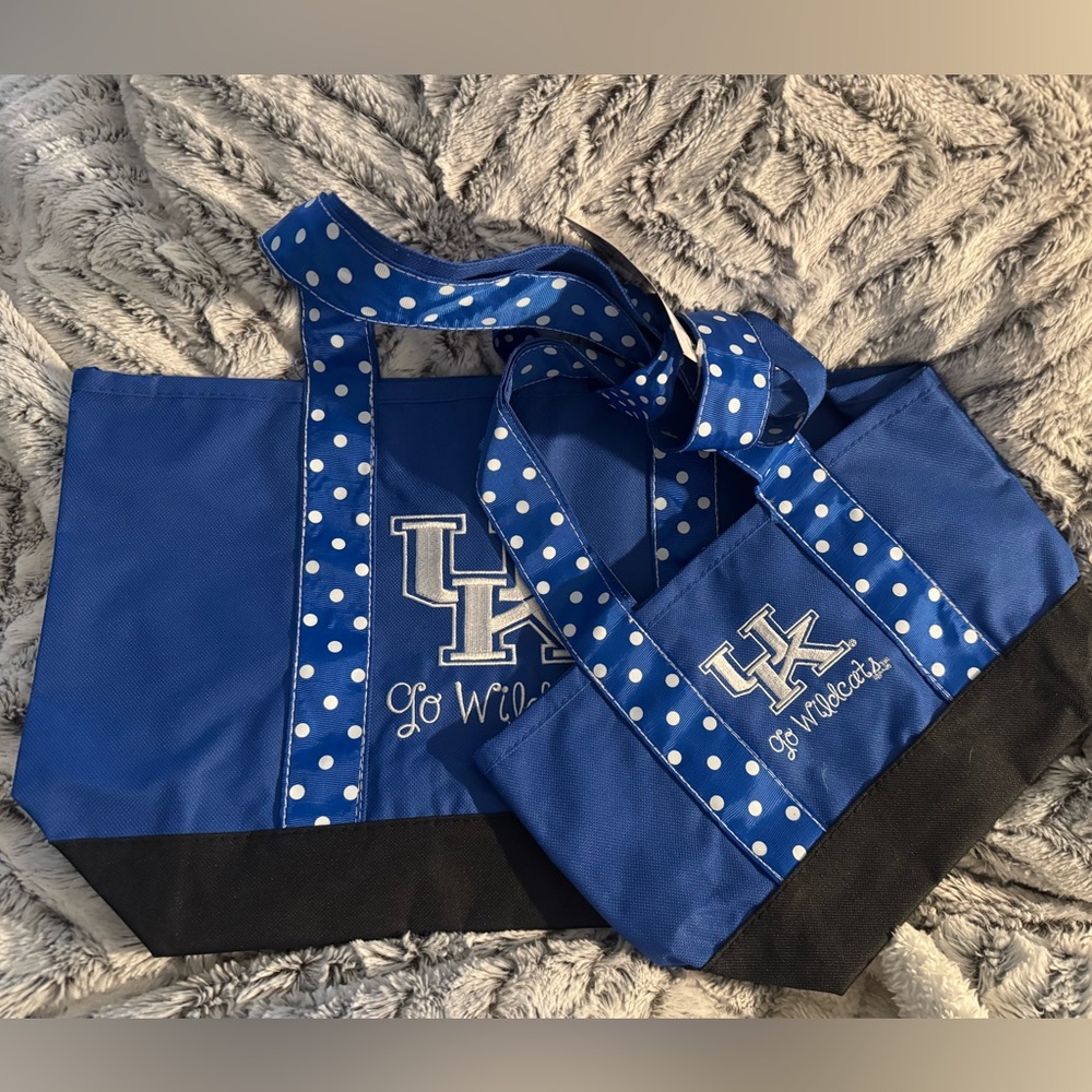 Blue UK Wildcats Tote Bag